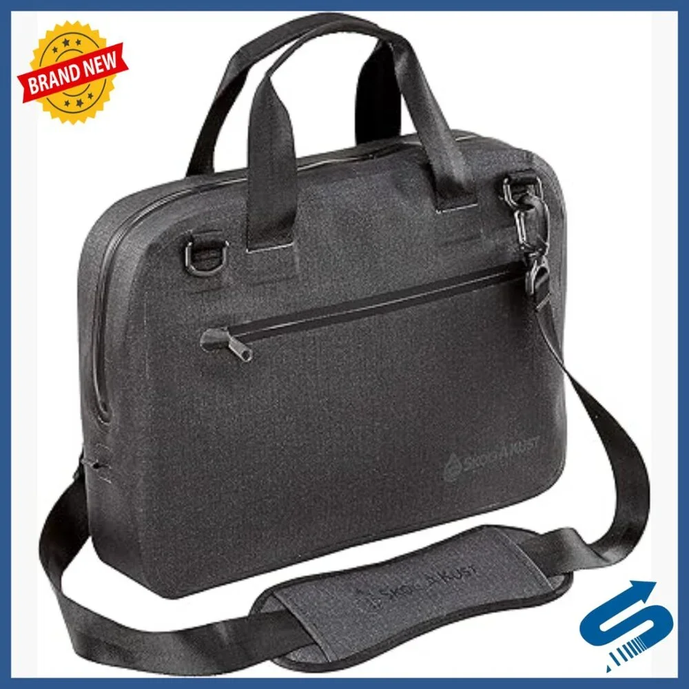 Waterproof Messenger Bag 13 15 Inch Laptop Briefcase Padded Compartments